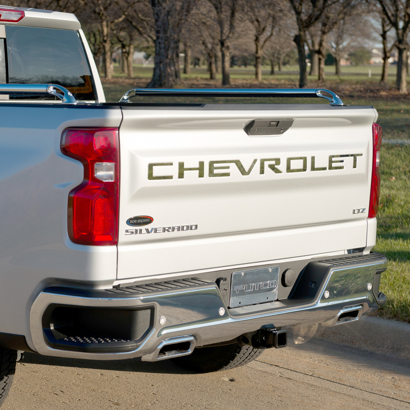 Picture of Putco PUT Chevrolet Letters Exterior Trim - 55555BPGM