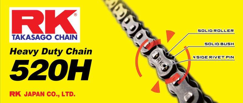 Picture of RK Chain RKC Non Sealed Chain - 520H-118