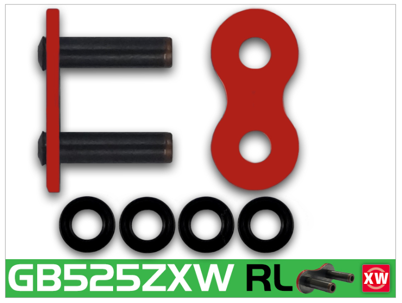 Picture of RK Chain RKC Sealed Ring Chain - RR525ZXW-RL