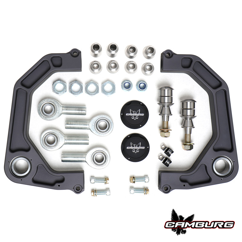Picture of Camburg CMB KINETIK V2 Uniball Upper Arms Suspension Arms & Components - CAM-110250-GRY