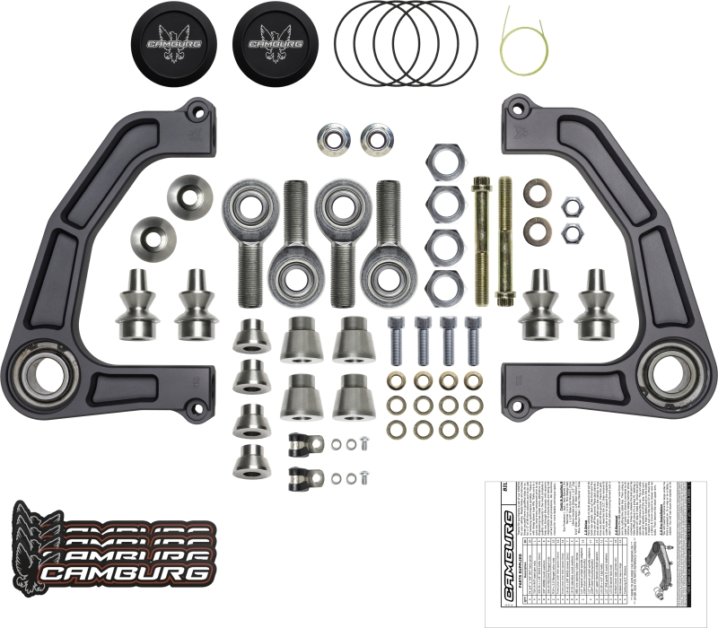 Picture of Camburg CMB KINETIK V2 Uniball Upper Arms Suspension Arms & Components - CAM-110250-GRY