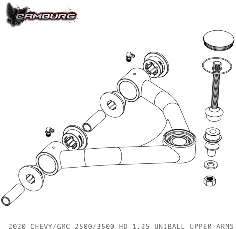 Picture of Camburg CMB Uniball Upper Arms Suspension Arms & Components - CAM-210081