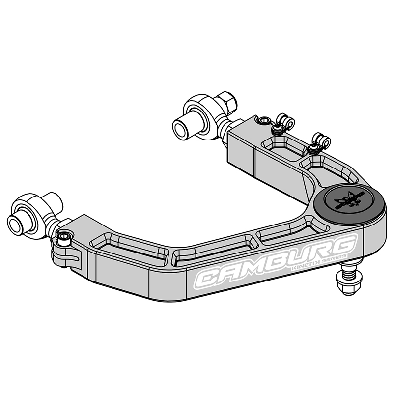Picture of Camburg CMB KINETIK V2 Uniball Upper Arms Suspension Arms & Components - CAM-310187-GLD