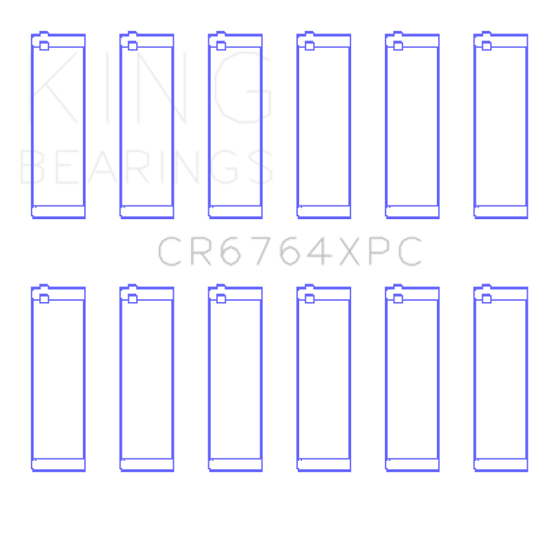 Picture of King Engine Bearings KING Performance Rod Bearings - CR6764XPC.026