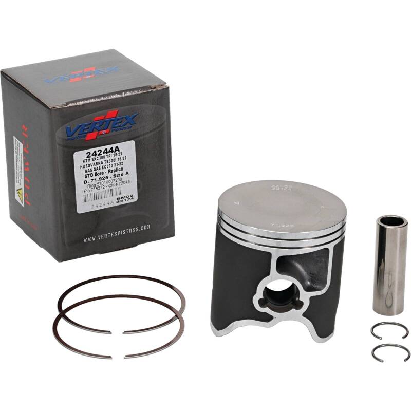 Picture of Vertex Pistons VEP Cast Replica Piston Kit Piston Sets - 24244A