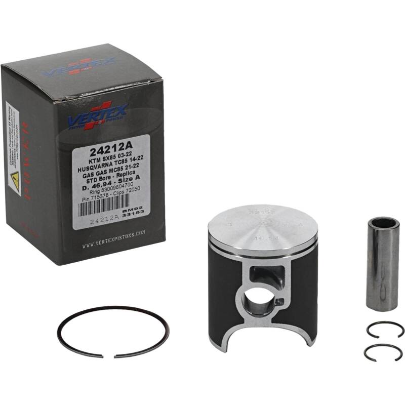Picture of Vertex Pistons VEP Cast Replica Piston Kit Piston Sets - 24212A