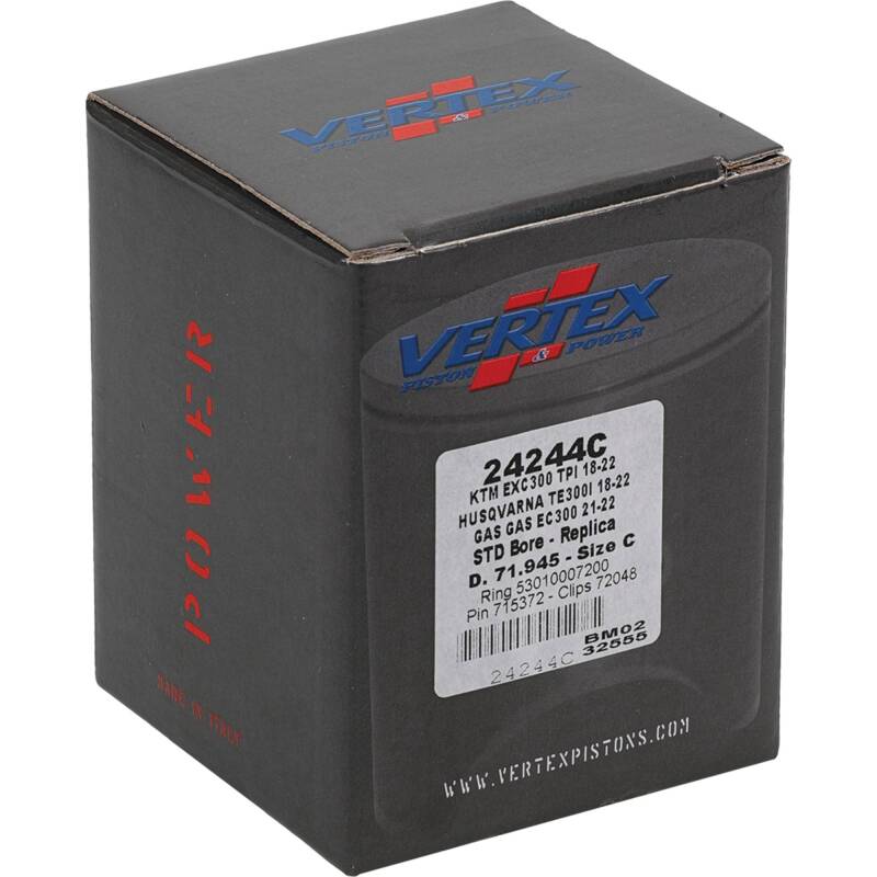 Picture of Vertex Pistons VEP Cast Replica Piston Kit Piston Sets - 24244C