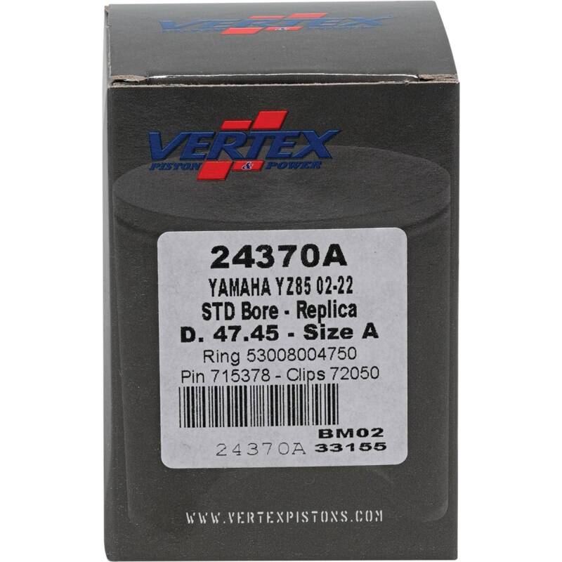 Picture of Vertex Pistons VEP Cast Replica Piston Kit Piston Sets - 24370A