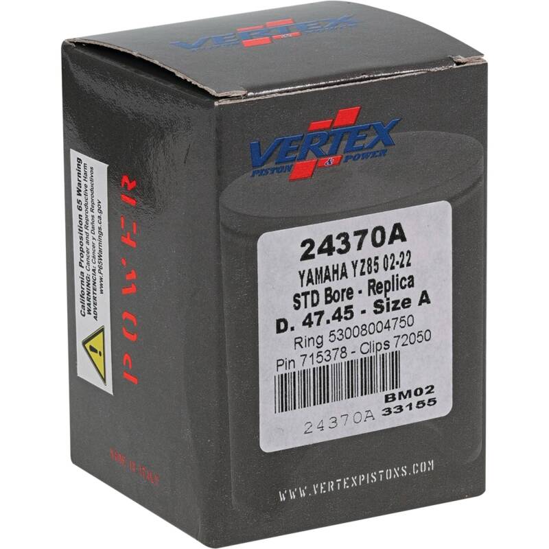 Picture of Vertex Pistons VEP Cast Replica Piston Kit Piston Sets - 24370A