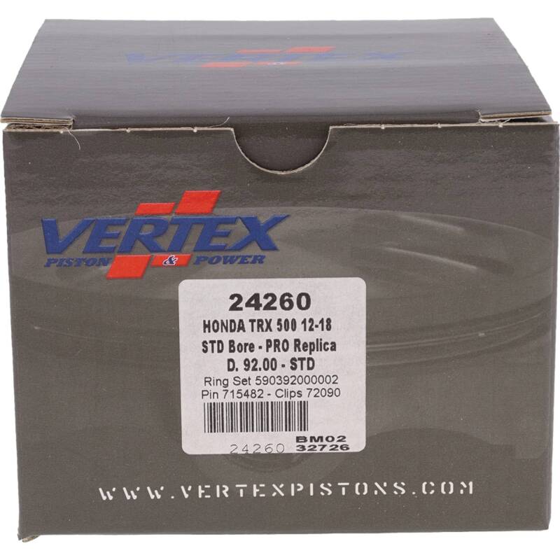 Picture of Vertex Pistons VEP Forged Replica Piston Kit Piston Sets - 24260
