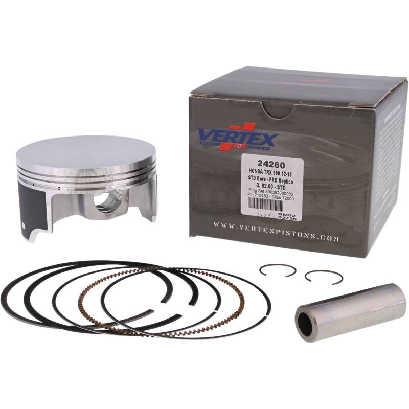 Picture of Vertex Pistons VEP Forged Replica Piston Kit Piston Sets - 24260