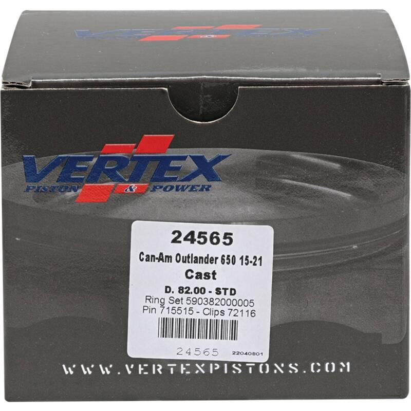 Picture of Vertex Pistons VEP Cast Replica Piston Kit Piston Sets - 24565