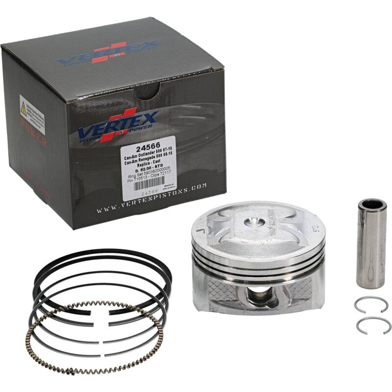 Picture of Vertex Pistons VEP Cast Replica Piston Kit Piston Sets - 24566
