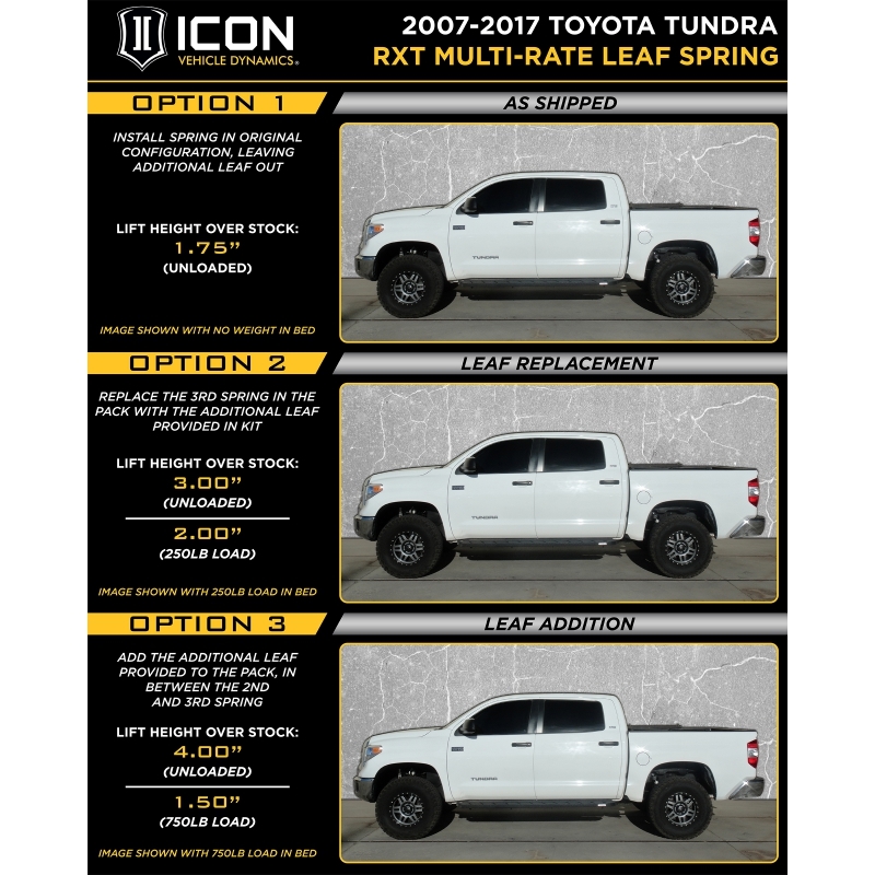Picture of ICON ICO 2.5 Series Shocks Shocks and Struts - K53156