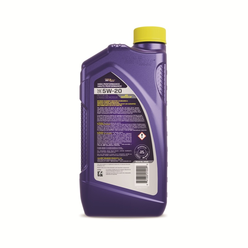 Picture of Royal Purple RLP Motor Oil-High Perf - 26520