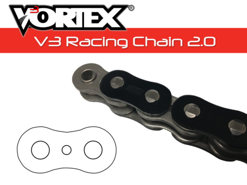 Picture of Vortex Racing VTX Chains - 520RX3-128