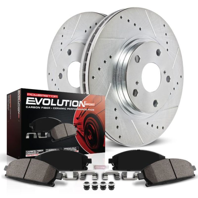 Picture of PowerStop PSB Evolution Drill/Slot Rotor Brake Rotors - K5487