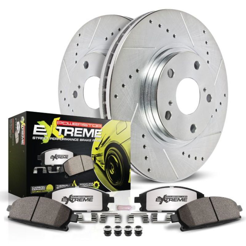 Picture of PowerStop PSB Evolution Drill/Slot Rotor Brake Rotors - K5957-26