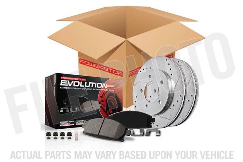 Picture of PowerStop PSB Evolution Drill/Slot Rotor Brake Rotors - K8641