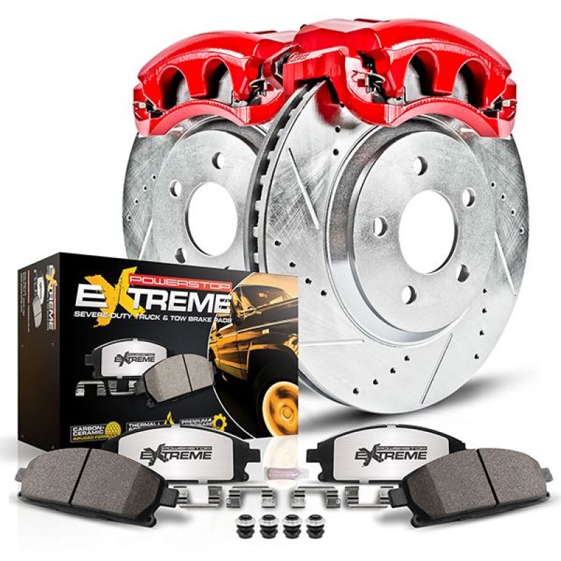 Picture of PowerStop PSB Red Calipers Brake Calipers - KC8670A-36