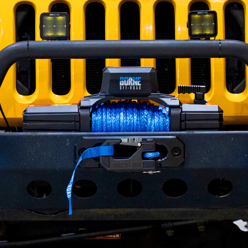 Picture of Borne Off-Road BRN 10K Winch Winches - BNWN-10-SGR