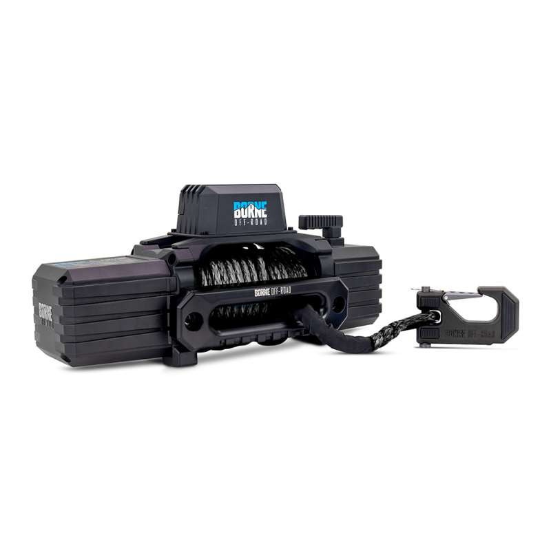 Picture of Borne Off-Road BRN 12K Winch Winches - BNWN-12-SBK