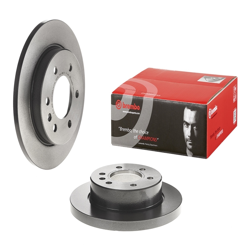 Picture of Brembo OE BRE Drilled UV Coated Rotors Brake Rotors - 08.D046.11