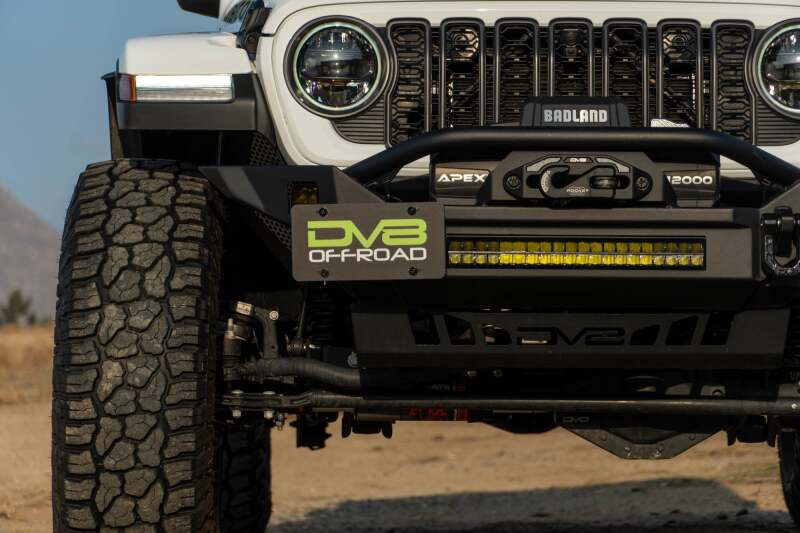 Picture of DV8 Offroad DVE License Plate Relocation - LPUN-01