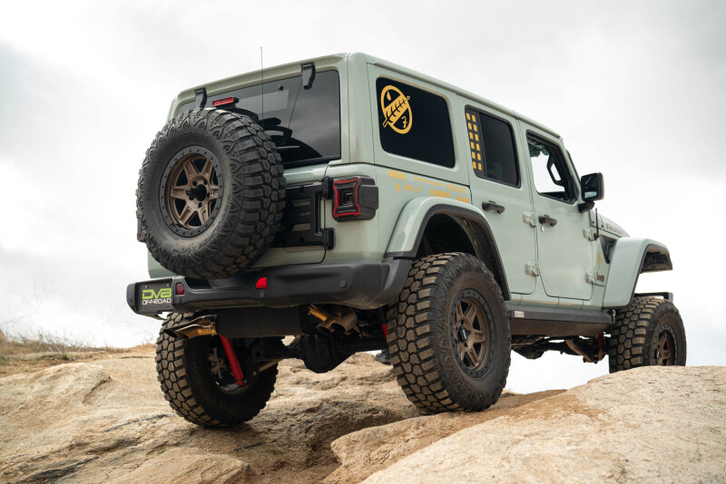 Picture of DV8 Offroad DVE Tire Carriers Chase Racks - TCJL-15