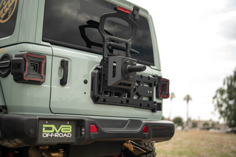 Picture of DV8 Offroad DVE Tire Carriers Chase Racks - TCJL-15