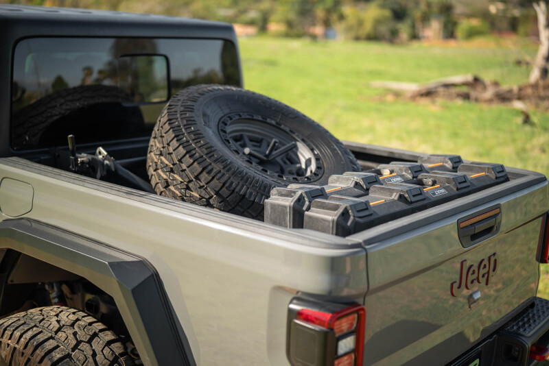 Picture of DV8 Offroad DVE Tire Carriers Chase Racks - TCGL-03