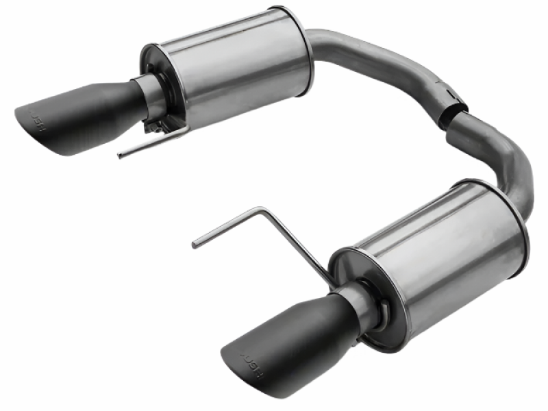 Picture of Roush RSH Axle Back Exhausts - 421837-BLK