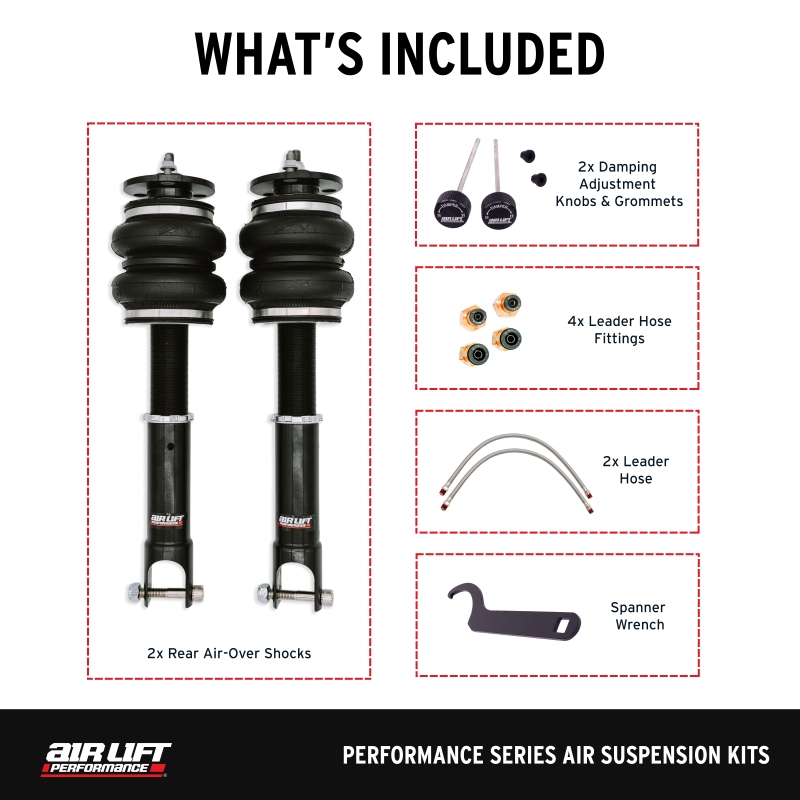 Picture of Air Lift ALF Performance Rear Kits Air Suspension Kits - 76514
