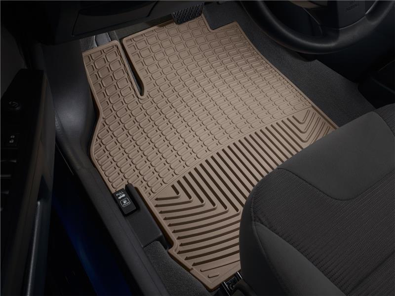 Picture of WeatherTech WT Rubber Mats-Front-Tan Floor Mats - W204TN-W331TN