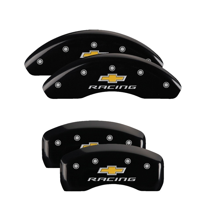 Picture of MGP Caliper Covers 4 Logo Front - 14206SBRCBK