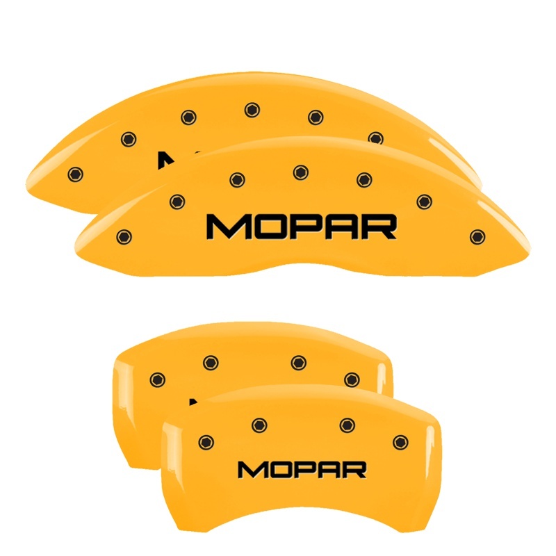 Picture of MGP Caliper Covers 4 Logo Front - 32016SMOPYL