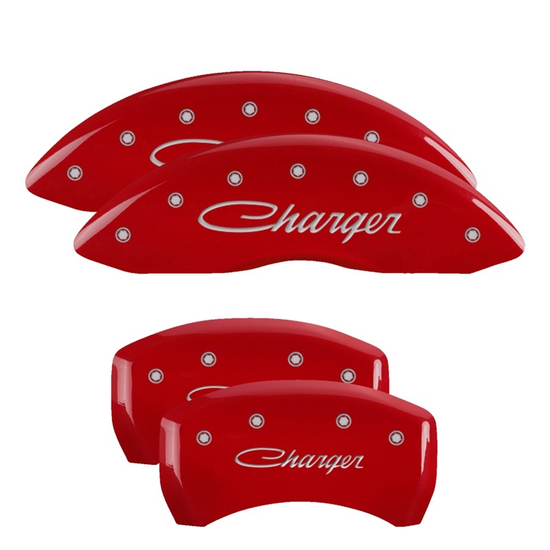 Picture of MGP Caliper Covers 4 Logo Front - 12162SCHSRD