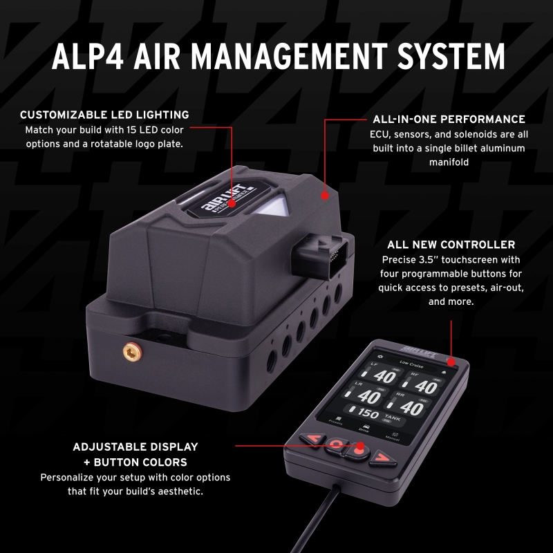 Picture of Air Lift ALF ALP4 Air Management Systems Air Suspension Kits - 27480
