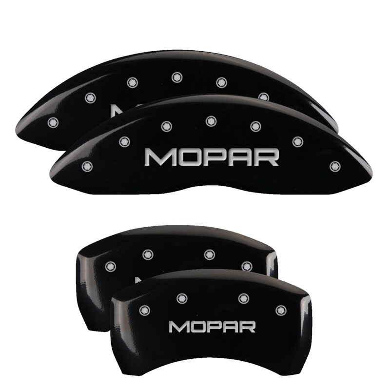 Picture of MGP Caliper Covers 4 Logo Front - 12181SMOPBK