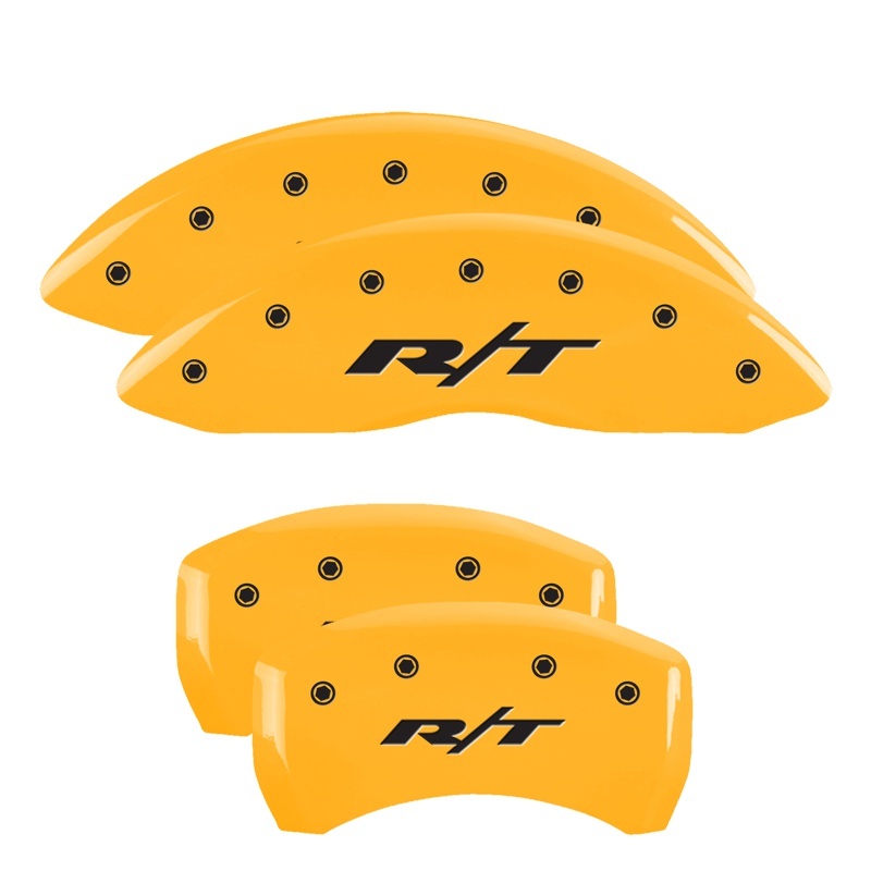 Picture of MGP Caliper Covers 4 Logo Front - 12181SRT1YL