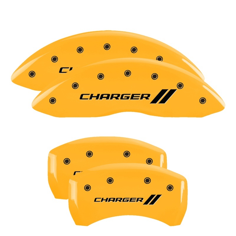 Picture of MGP Caliper Covers 4 Logo Front - 12181SCH1YL