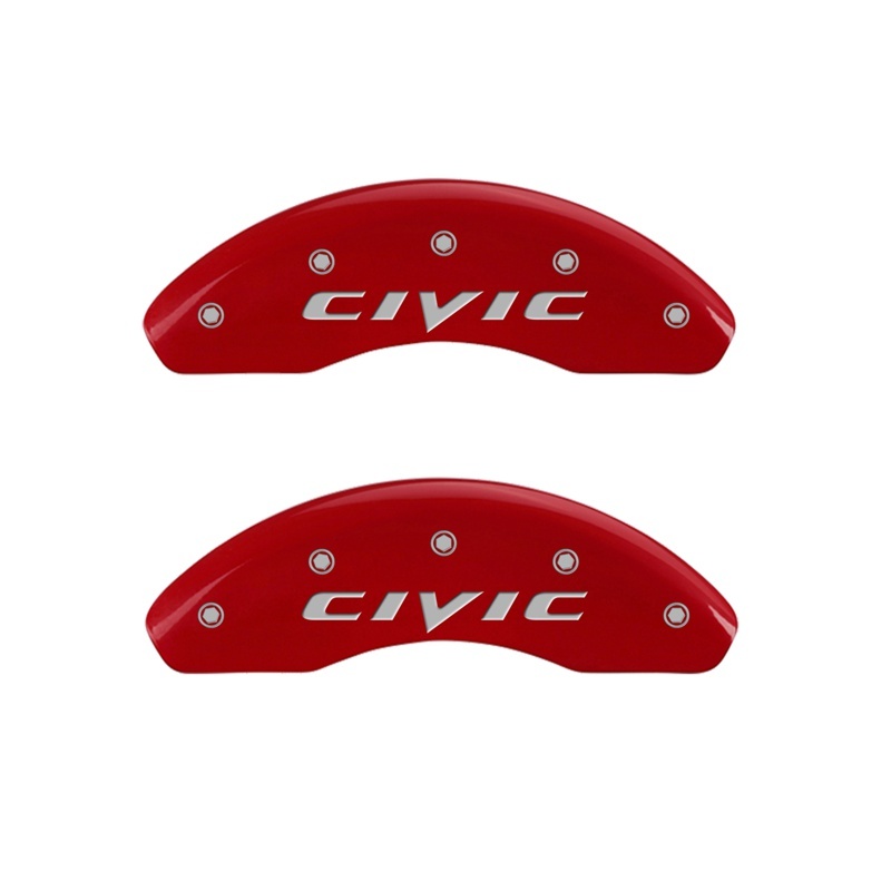 Picture of MGP Caliper Covers 2 Logo Front - 20212FCIVRD