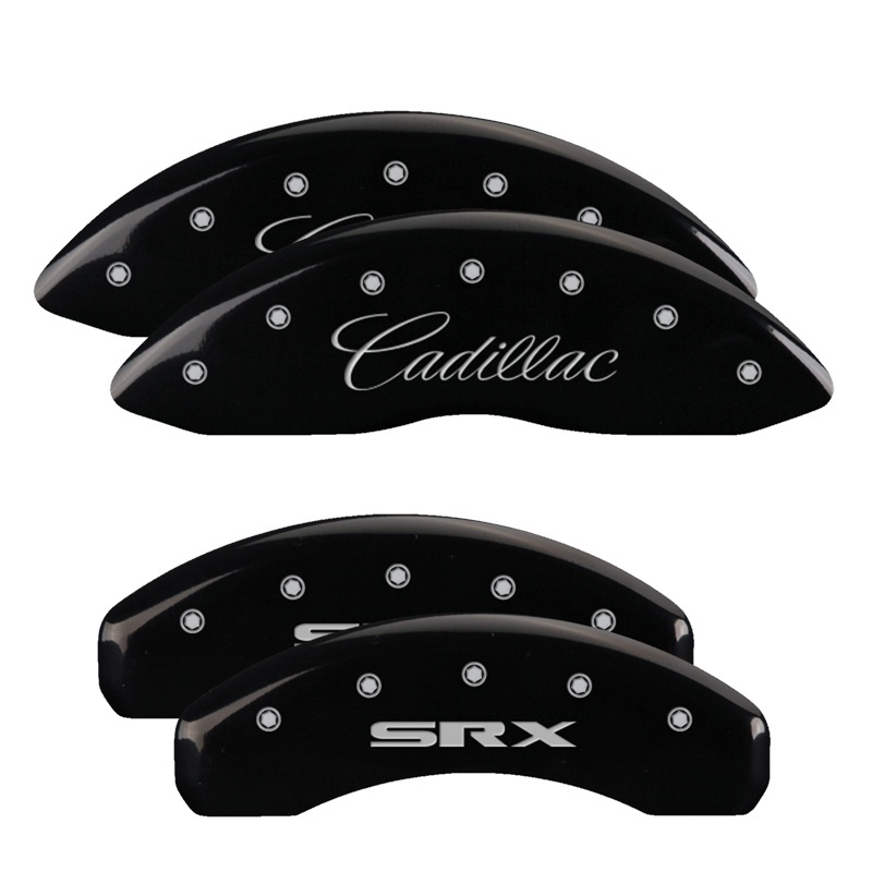Picture of MGP Caliper Covers 4 Logo Front - 35004SSRXBK