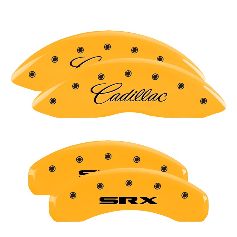 Picture of MGP Caliper Covers 4 Logo Front - 35004SSRXYL