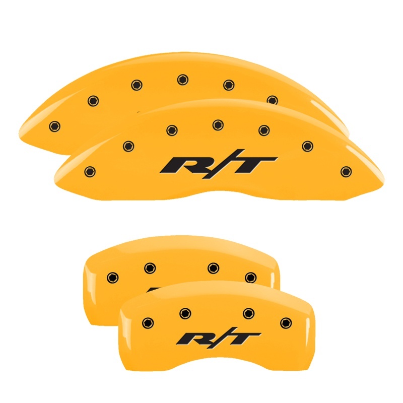 Picture of MGP Caliper Covers 4 Logo Front - 12192SRT1YL