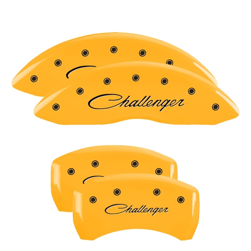 Picture of MGP Caliper Covers 4 Logo Front - 12162SCLSYL