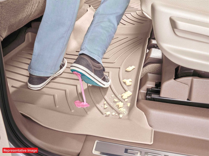 Picture of WeatherTech WT 3D FloorMat-Rear-Blk Floor Mats - 4417942IM
