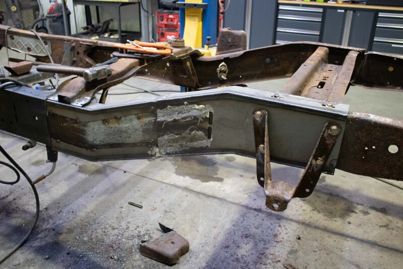 Picture of RBR Frame Section - Rustbuster Leaf Spring Frame Section Right Side rbrRB7003R