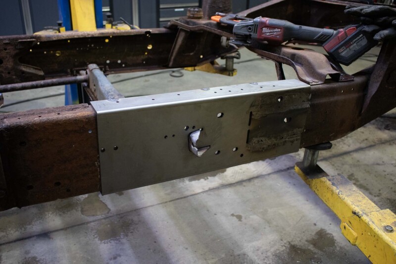 Picture of RBR Frame Section - Rustbuster Center Frame Section Left Side rbrRB7004L