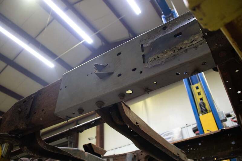 Picture of RBR Frame Section - Rustbuster Center Frame Section Left Side rbrRB7004L